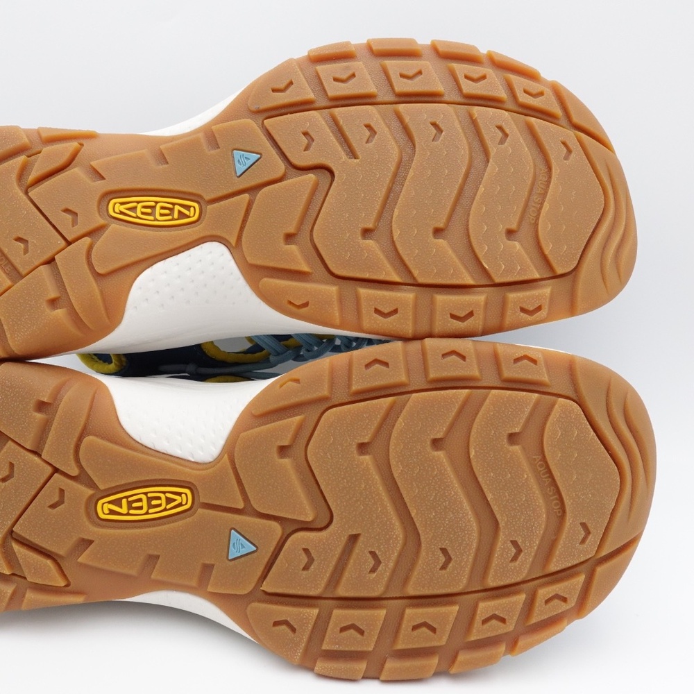 Size 8 Women's KEEN UNEEK Astoria Sandals 1029018 Legion Blue/Reef Water - Picture 11 of 12